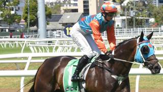 Bella Youngberry climbing the ladder